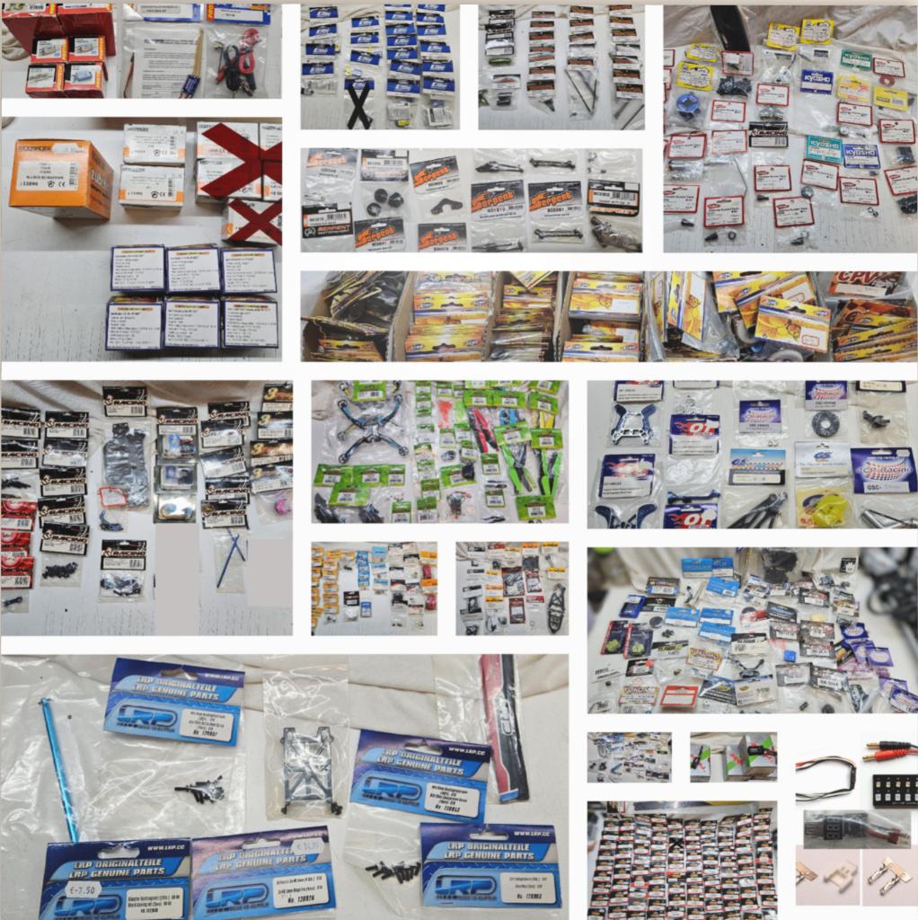 Partij RC onderdelen, Kyosho, Xray, HPI, Serpent, enz, Ophalen of Verzenden, Nieuw, Onderdeel