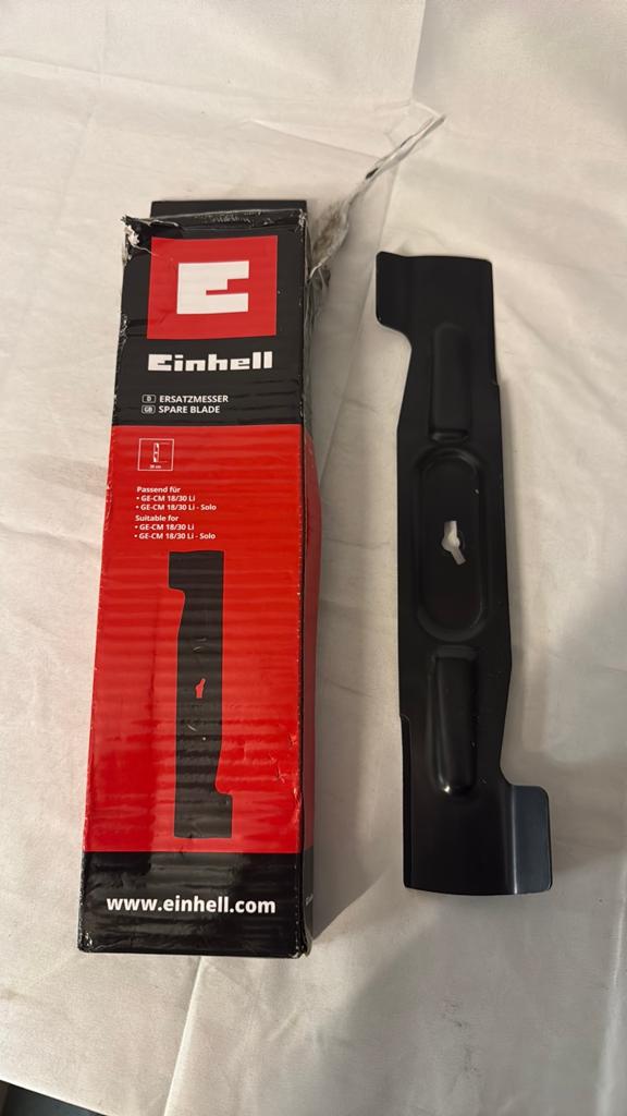 Einhell reserve blad grasmaaier, Ophalen of Verzenden, Zo goed als nieuw
