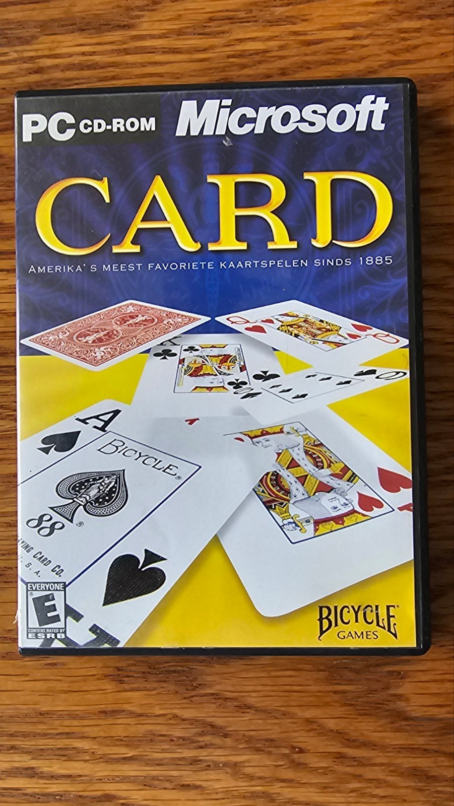 Microsoft Bicycle Card Games PC CD-ROM.Bundel=korting op all, Een of twee spelers, Ophalen of Verzenden, Gebruikt, Microsoft