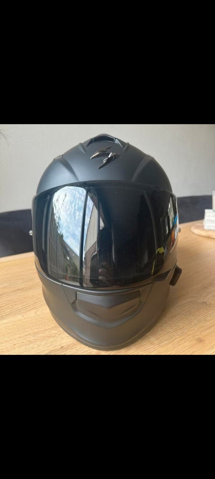 Scorpion EXO-R1 Air Integraalhelm Maat M Zwart, Motoren, Ophalen of Verzenden, Tweedehands, Integraalhelm, Overige merken