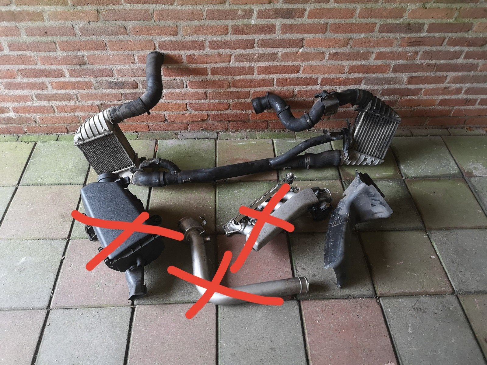 Audi TT 1.8 mk1 Quattro 225pk intercoolers, Auto-onderdelen, Ophalen of Verzenden