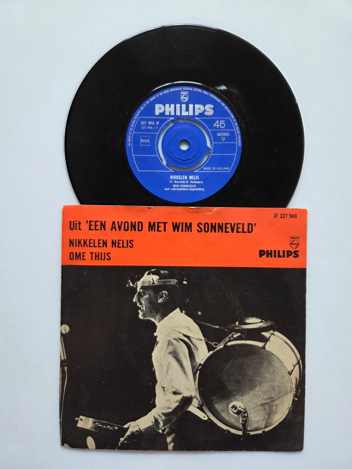 Wim Sonneveld - Nikkelen Nelis, Ophalen of Verzenden, Gebruikt, 7 inch, Nederlandstalig