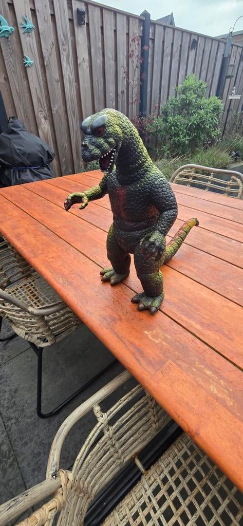 Vintage Godzilla Dor Mei Actiefiguur Hong Kong, Ophalen of Verzenden, Gebruikt