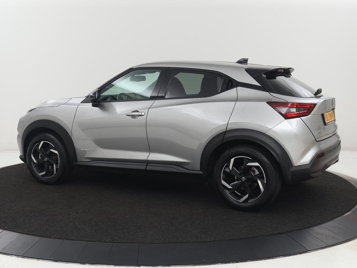 Nissan Juke 1.6 Hybrid Tekna | 360 Camera | Adaptive cruise, Auto's, Nissan, 1300 kg, Leder en Stof, Bedrijf, Hybride Elektrisch/Benzine