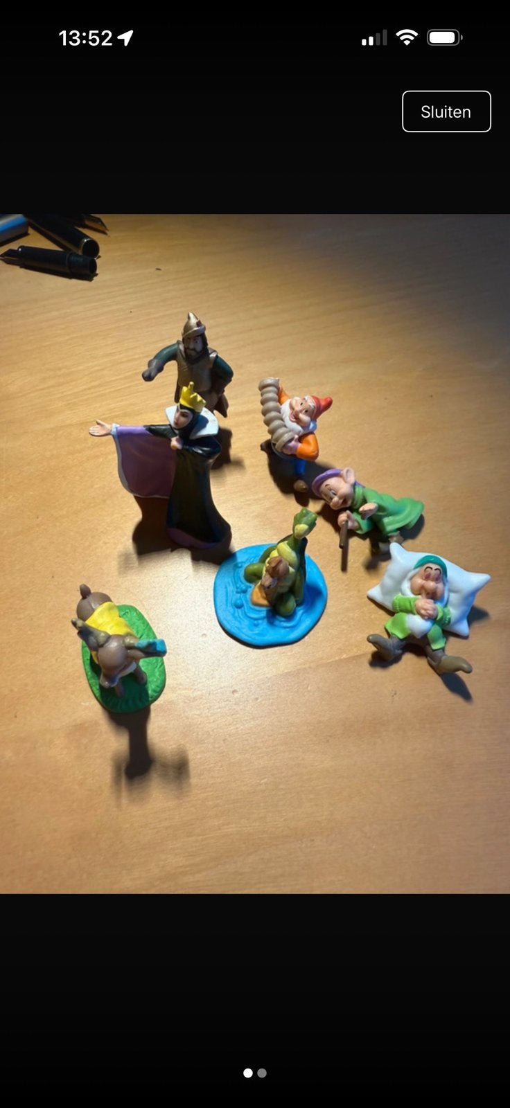 Diverse Disney poppetjes figuurtjes, Ophalen of Verzenden, Zo goed als nieuw