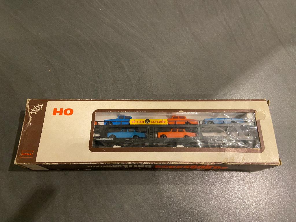 h0 HEMA wagon in originele verpakking, Overige merken, Gebruikt, Gelijkstroom, Wagon