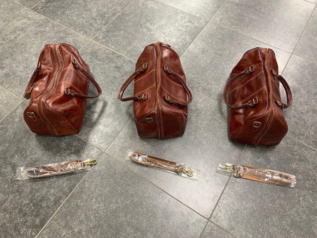 leren tassen NIEUW, Ophalen, Bruin, Nieuw, Handtas
