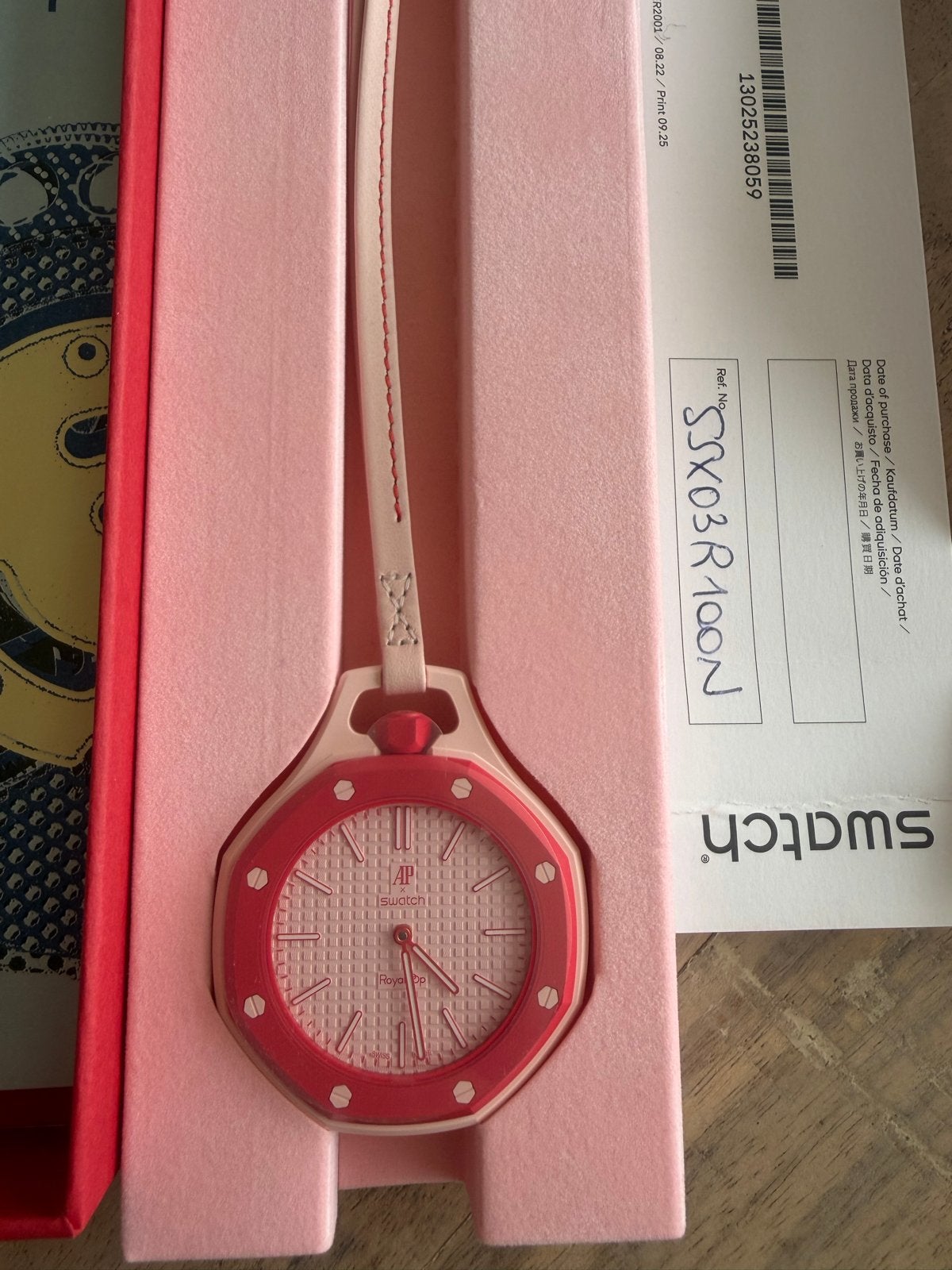 Swatch x Audemars Piguet Royal Oak Origineel ! DAGAANBIEDING, Swatch, Nieuw, Ophalen of Verzenden, Kunststof