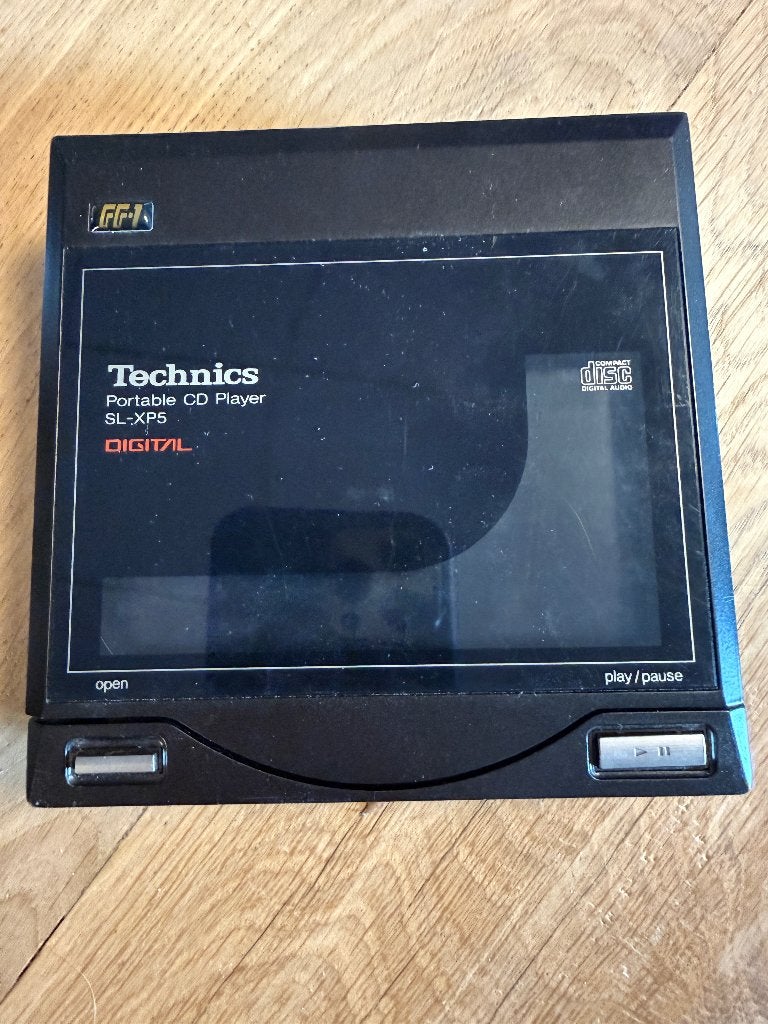 Technics SL-XP5 draagbare cd speler, Audio, Tv en Foto, Cd-spelers, Gebruikt, Technics, Draagbaar, Ophalen