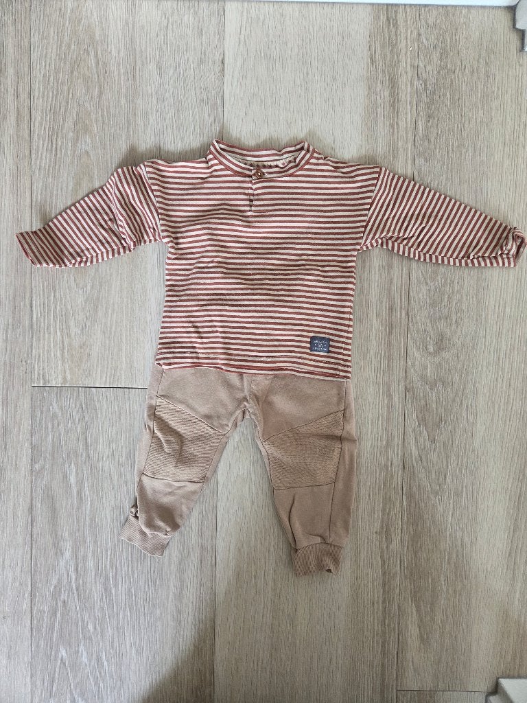 Kledingsetje baby jongen maat 74, Gebruikt, Dirkje, Ophalen of Verzenden, Setje