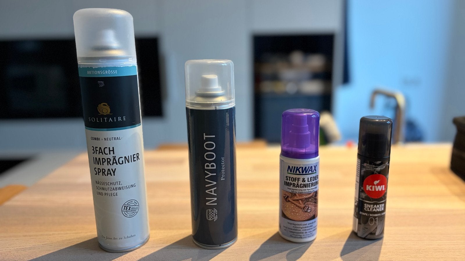 4 Unused Shoe-Care Items – Solitaire, NAVYBOOT, Nikwax, KIWI, Ophalen of Verzenden, Overige typen