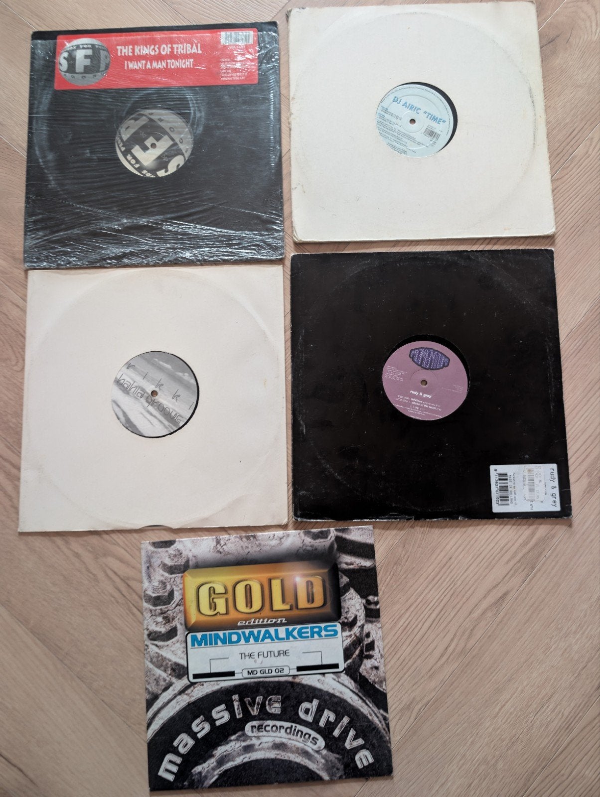 90s House & Trance Vinyl - 5x 12" Singles, Cd's en Dvd's, Gebruikt, House, Ophalen of Verzenden, 12 inch