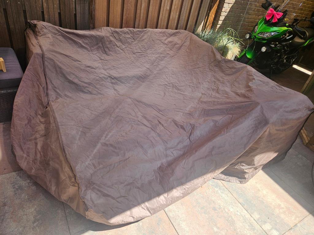 Loungesethoes, Ophalen of Verzenden, Gebruikt, Overige materialen, Loungeset