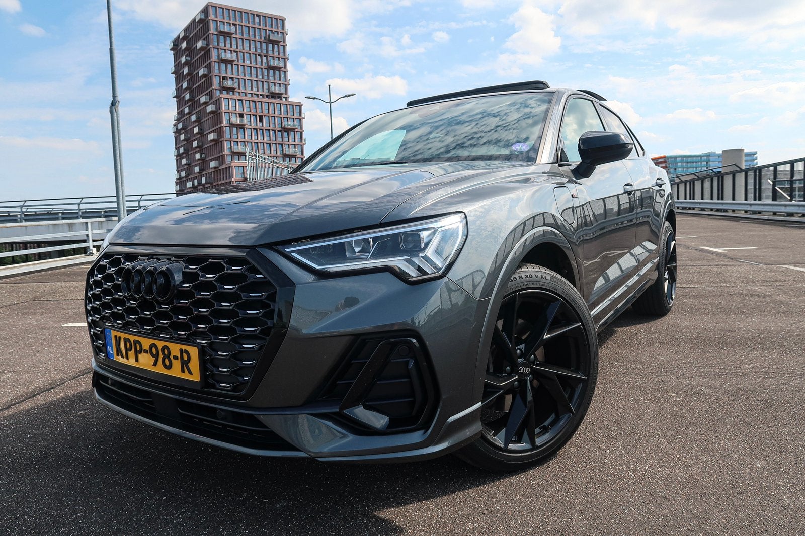 Audi Q3 Sportback 45 TFSIe S-Line | PANO | KEYLESS |ACC|20", Auto's, USB, 1395 cc, Dealer onderhouden, SUV of Terreinwagen