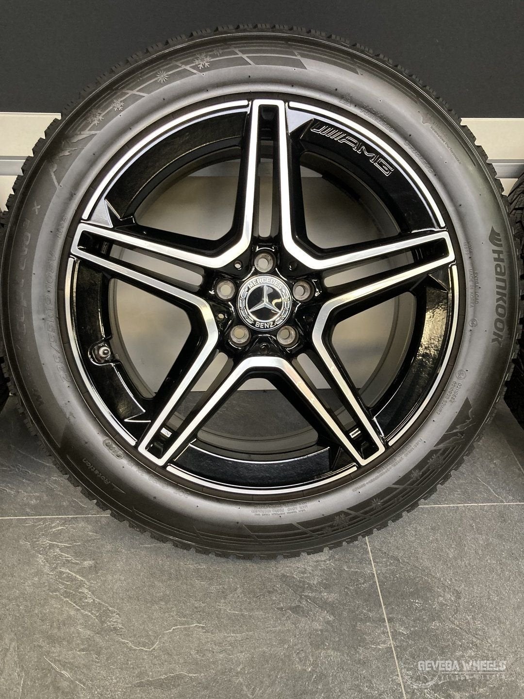 19” originele Mercedes GLC W253 AMG velgen + winterbanden, 19 inch, Gebruikt, -, -