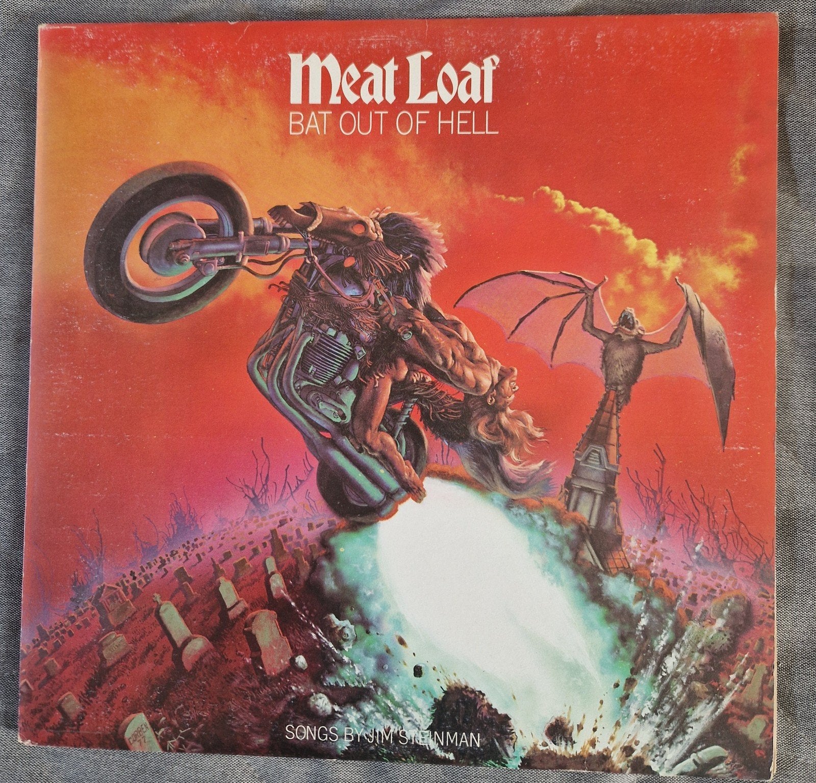 Meat Loaf - Bat Out of Hell LP (Classic Rock), LP, Gebruikt, Ophalen of Verzenden, Classic Rock