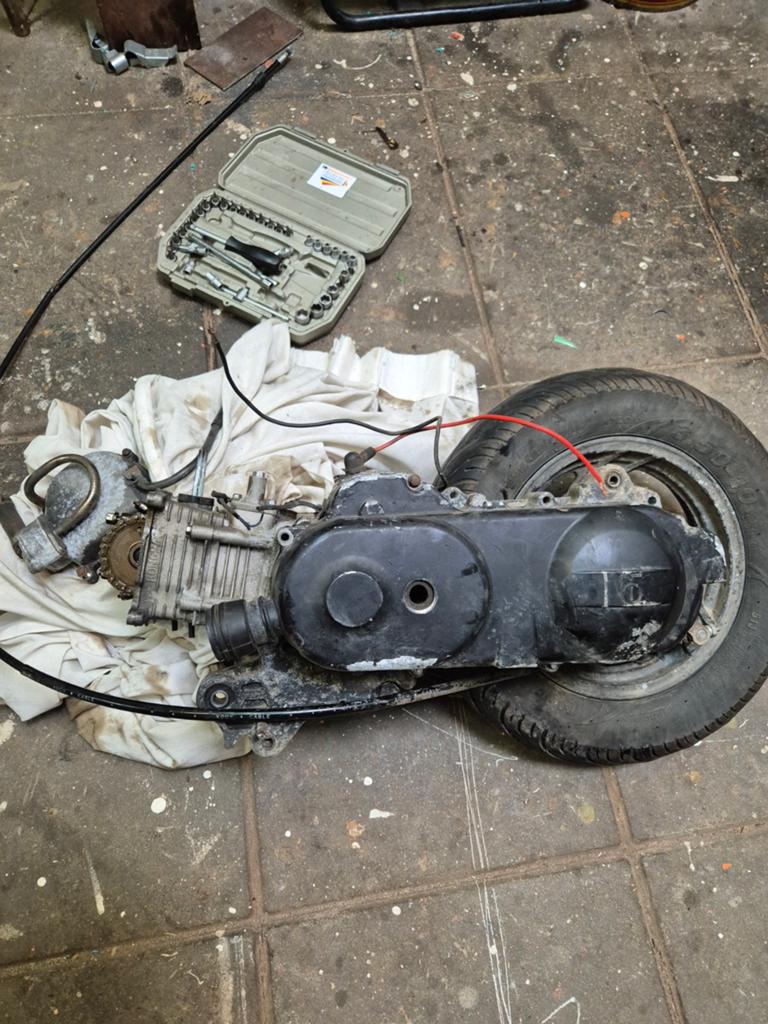 Riva motorblok scooter, Ophalen, Gebruikt, Blok, Overige merken