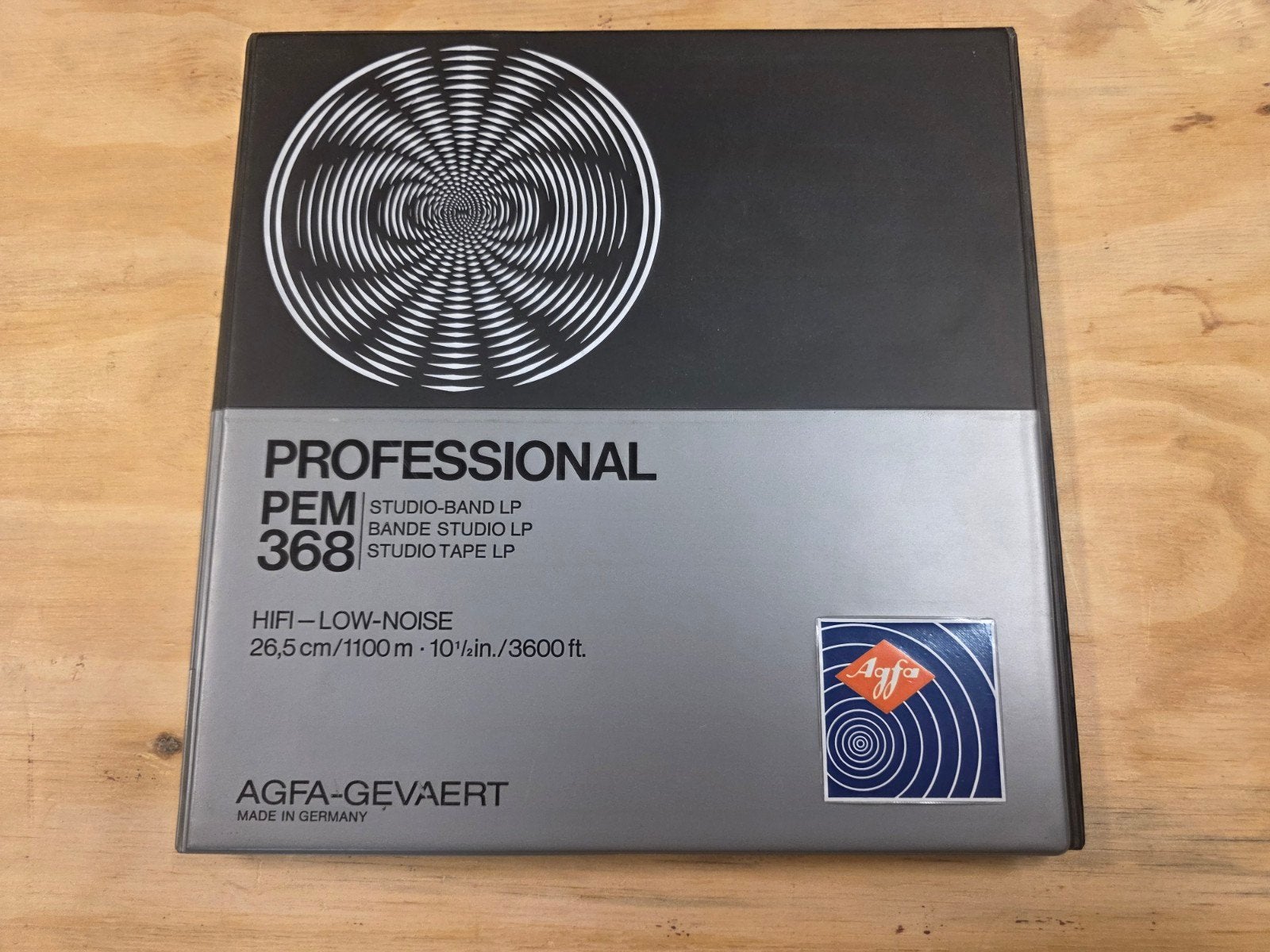 Agfa Gevaert PEM 368 Studio Tape LP - Aluminium spoel reel, Agfa-Gevaert, Info@agfa.com, Ophalen of Verzenden, Onderdeel