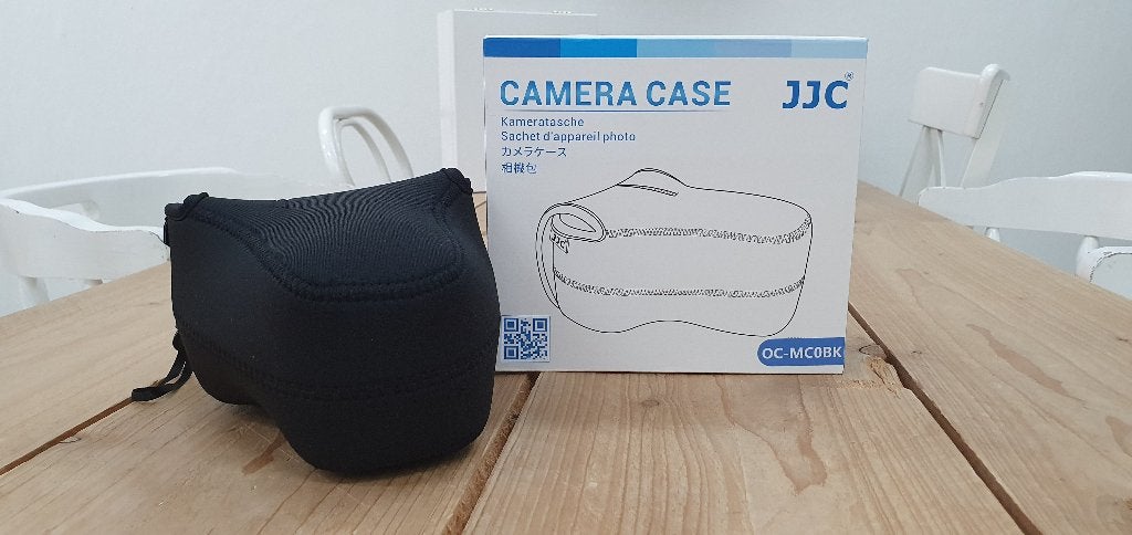 JJC Camera case / neopreen DSLR tas - OC-MC0BK, Overige merken, Hoes, Ophalen of Verzenden, Zo goed als nieuw