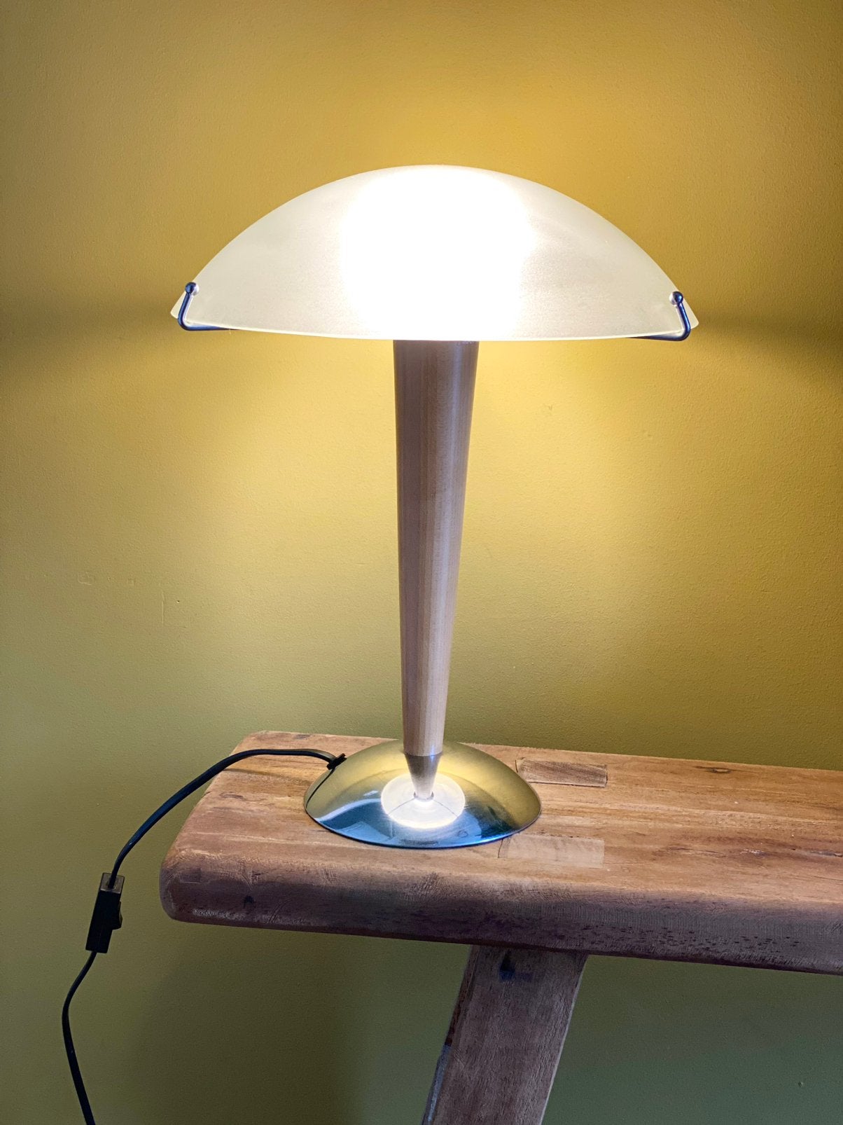Vintage Mushroomlamp lamp - Kvintol Ikea., Ophalen of Verzenden, Zo goed als nieuw, Minder dan 50 cm