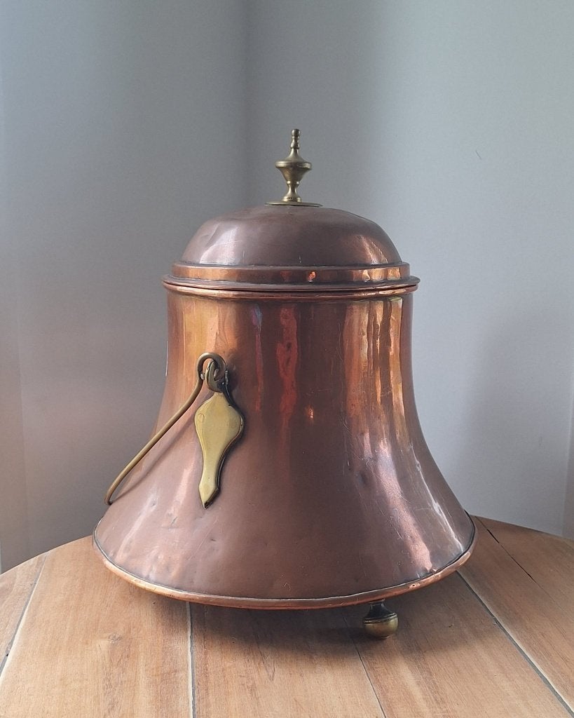 Antieke koperen doofpot, Antiek en Kunst, Ophalen of Verzenden, Koper