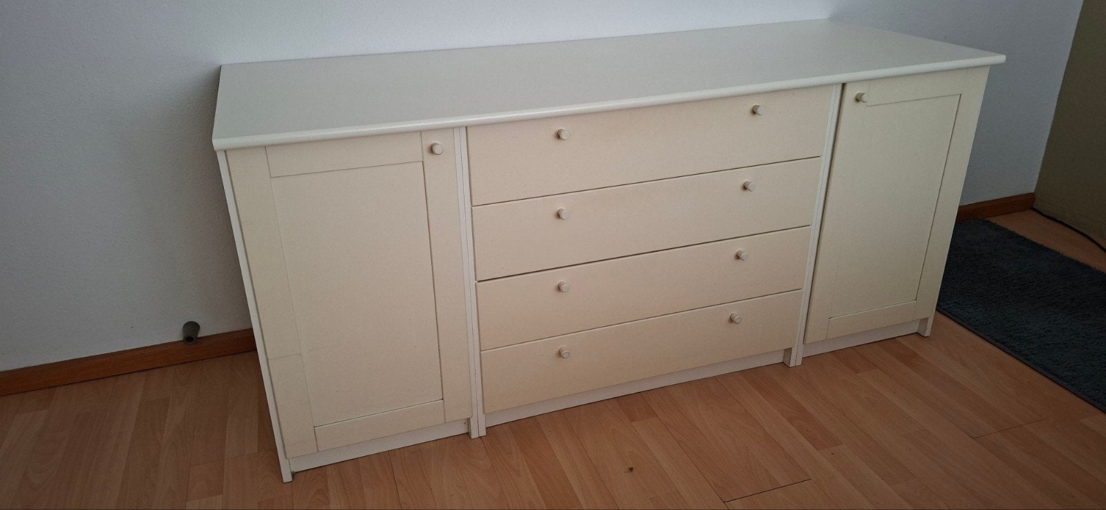 Gratis ophalen, dressoir, ladenkast, creme, Ophalen, Gebruikt, Met deur(en), 150 tot 200 cm