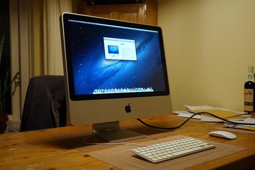 iMac 20" begin 2009 2,66GHz, Computers en Software, Apple Desktops, Ophalen, 256 GB, 2 tot 3 Ghz, IMac