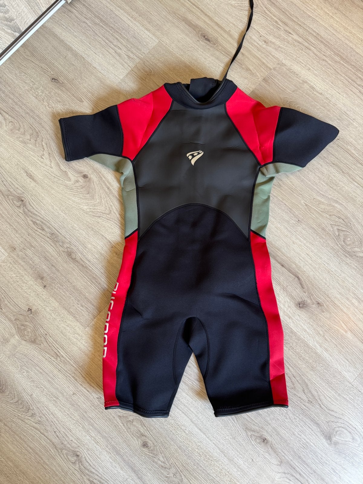 Rucanor Wetsuit - Maat XL - Zwart/Rood/Grijs, Ophalen of Verzenden, Gebruikt, Dame of Heer, Wetsuit
