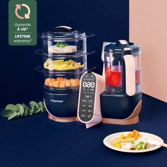 Babymoov Nutribaby+ XL Limited Edition Food Processor, Ophalen of Verzenden, Zo goed als nieuw, Babymoov, BPA-vrij