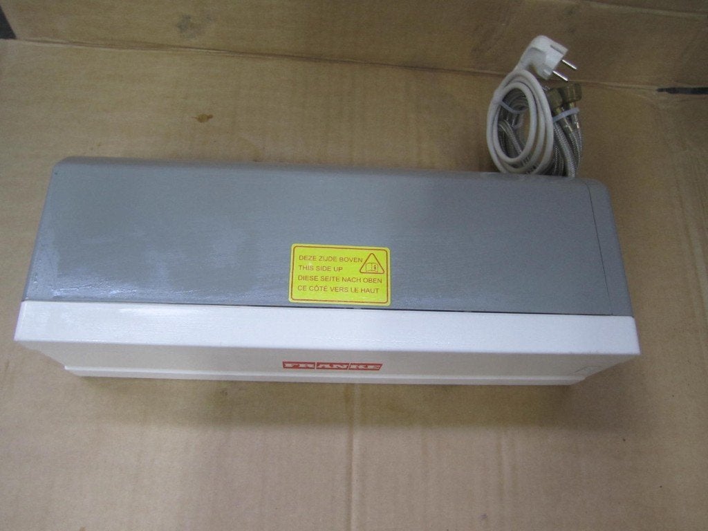 Franke plintboiler 1500 watt, Minder dan 20 liter, Boiler, Ophalen of Verzenden, Minder dan 3 jaar oud