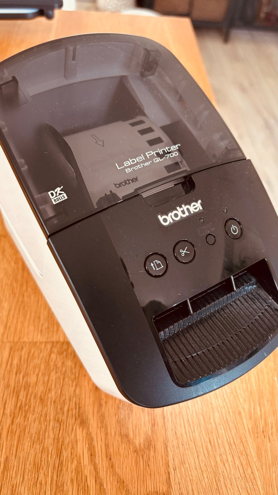 Brother QL-700 Labelprinter - Zo goed als nieuw, Ophalen of Verzenden, Zo goed als nieuw, Etiket