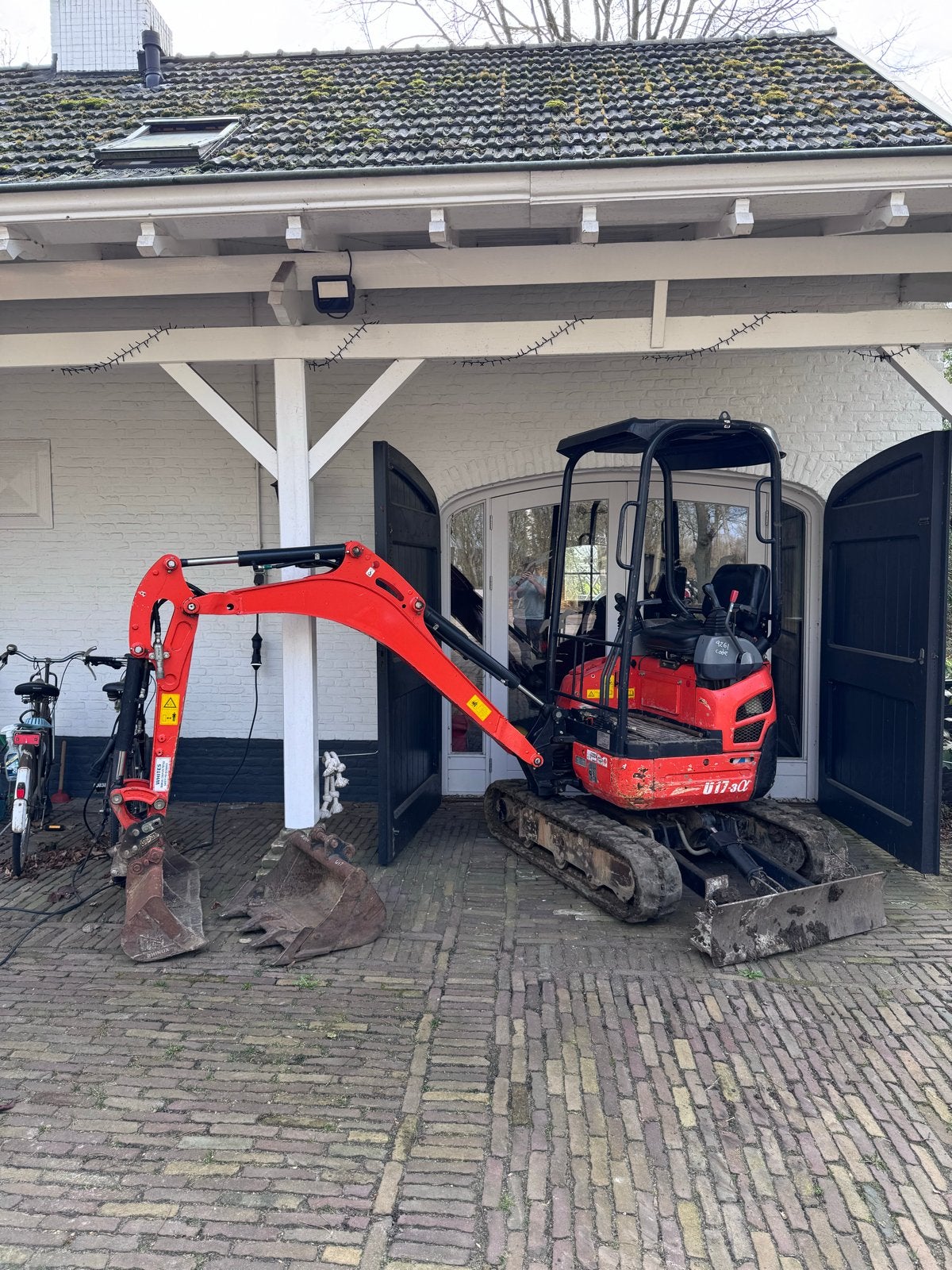 Kubota U17-3a Minigraver - 1450 uur, eventueel met trailer, Ophalen, Graafmachine