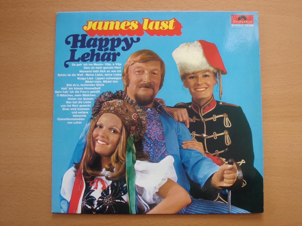 LP James Last Happy Lehar, Cd's en Dvd's, Vinyl | Klassiek, Gebruikt, Overige typen, Ophalen of Verzenden, 12 inch