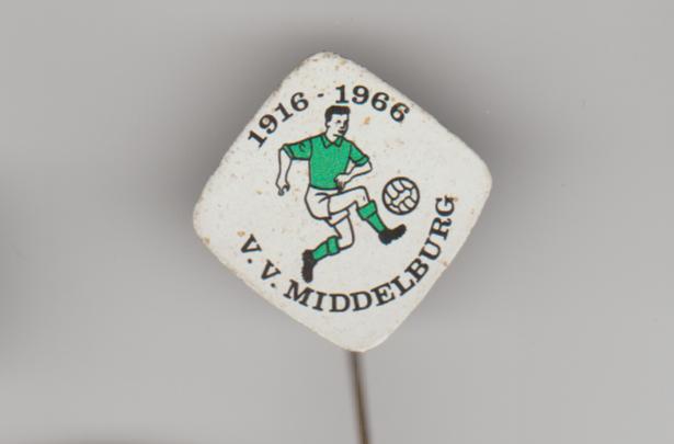 VV Middelburg amateur voetbal speld, Verzenden, Zo goed als nieuw, Sport