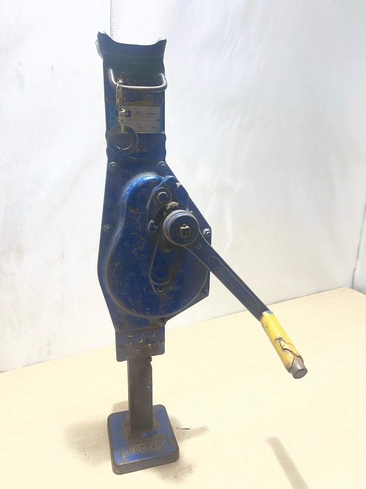 Kelderwinde Domme kracht, Auto diversen, Krikken, Ophalen, Gebruikt, Mechanisch, Potkrik