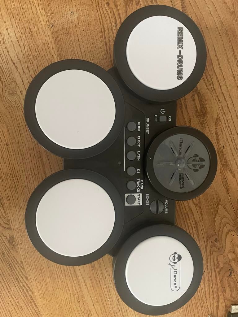iDance Remix Drums - Elektronisch drumstel voor kinderen, Kinderen en Baby's, Ophalen of Verzenden, Gebruikt