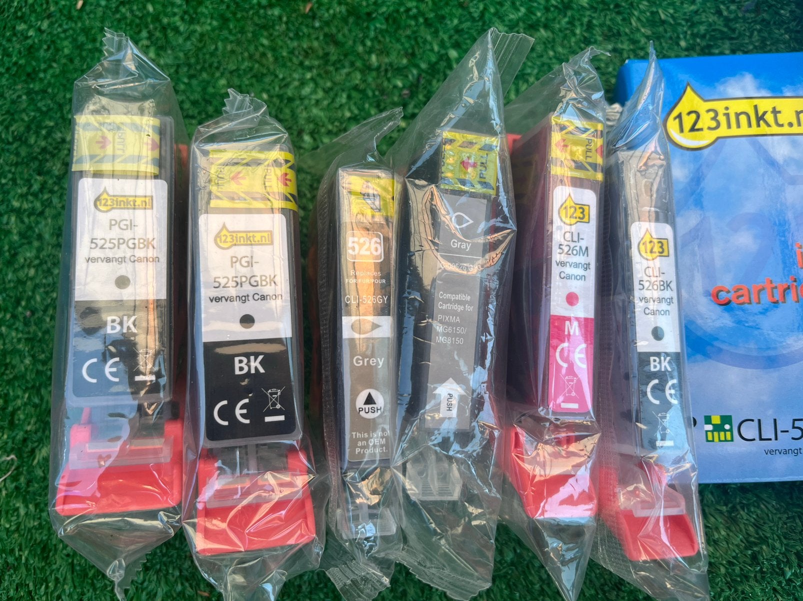 Diverse Inkt cartridges, Ophalen of Verzenden, Zo goed als nieuw