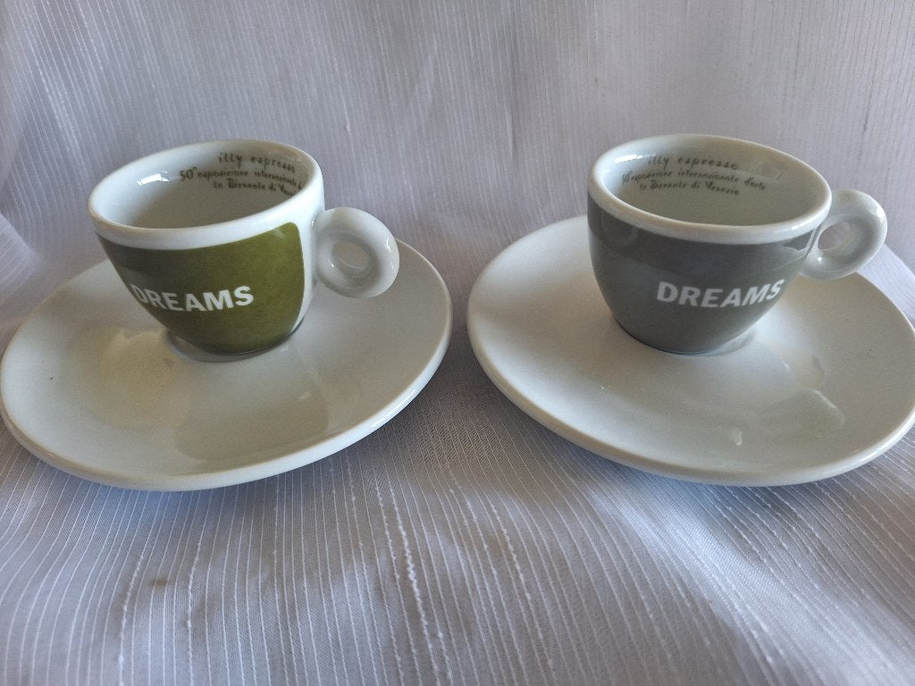 ILLY espresso kopjes & schoteltjes, 50TH Bienalle di Venezia, Overige materialen, Ophalen of Verzenden, Zo goed als nieuw, Overige stijlen