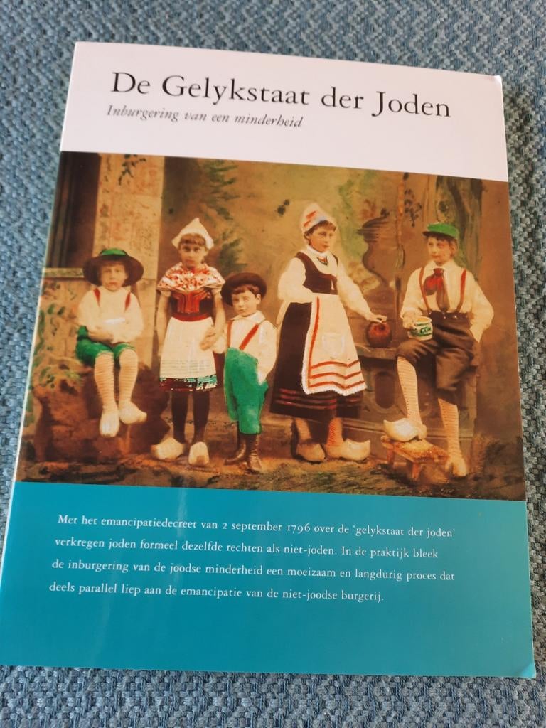 De Gelykstaat der Joden - Inburgering van een minderheid, Ophalen of Verzenden, 20e eeuw of later, Zo goed als nieuw