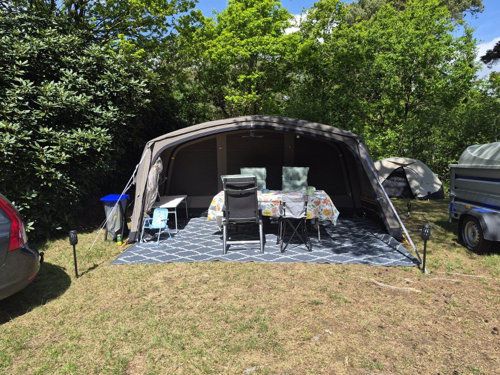 Kampa Seacliffe 6 Air TC opblaasbare familietent, Ophalen, Tot en met 3