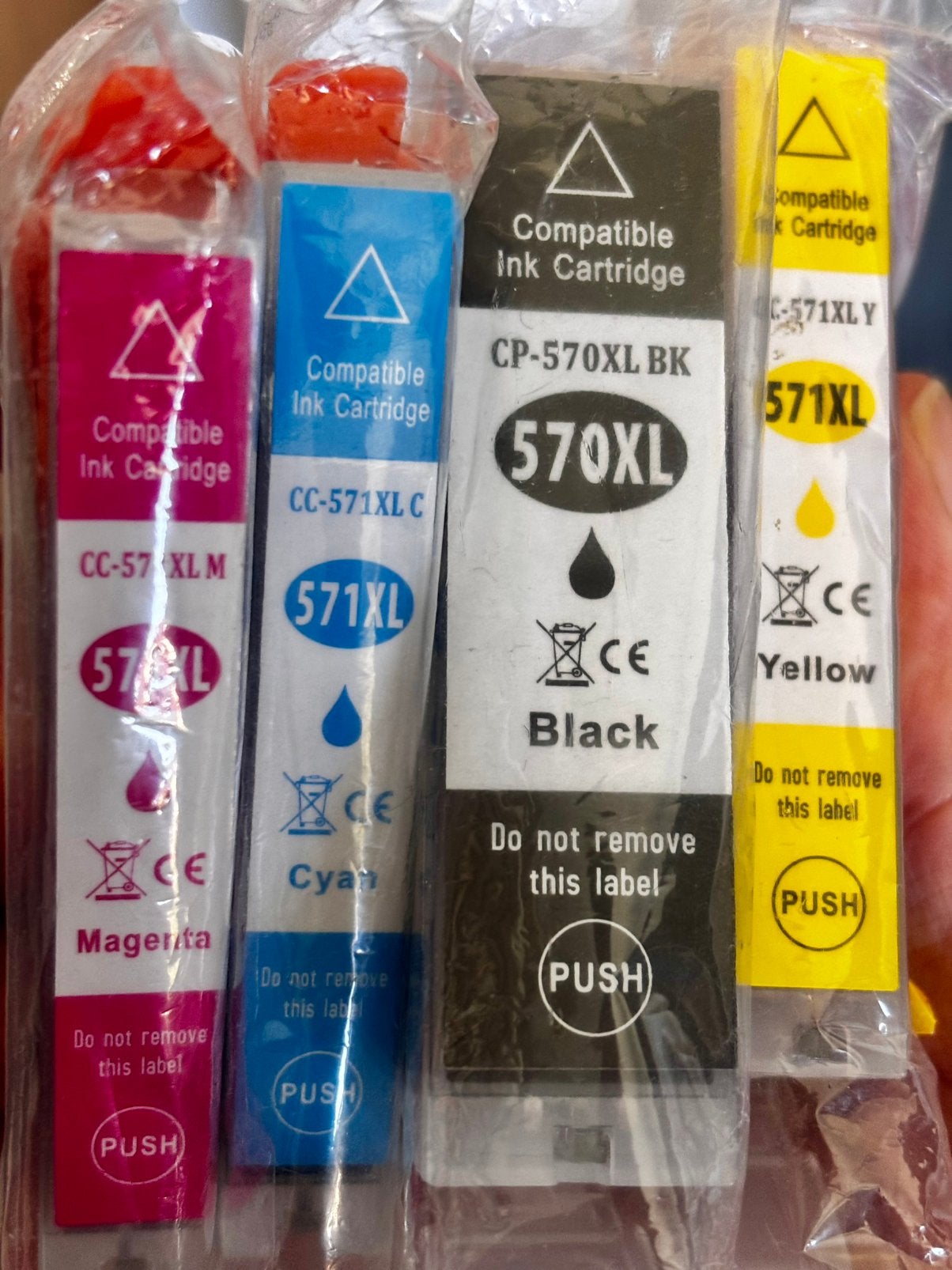 Set ongeopende inkt cartridges, Computers en Software, Ophalen of Verzenden, Nieuw, Cartridge
