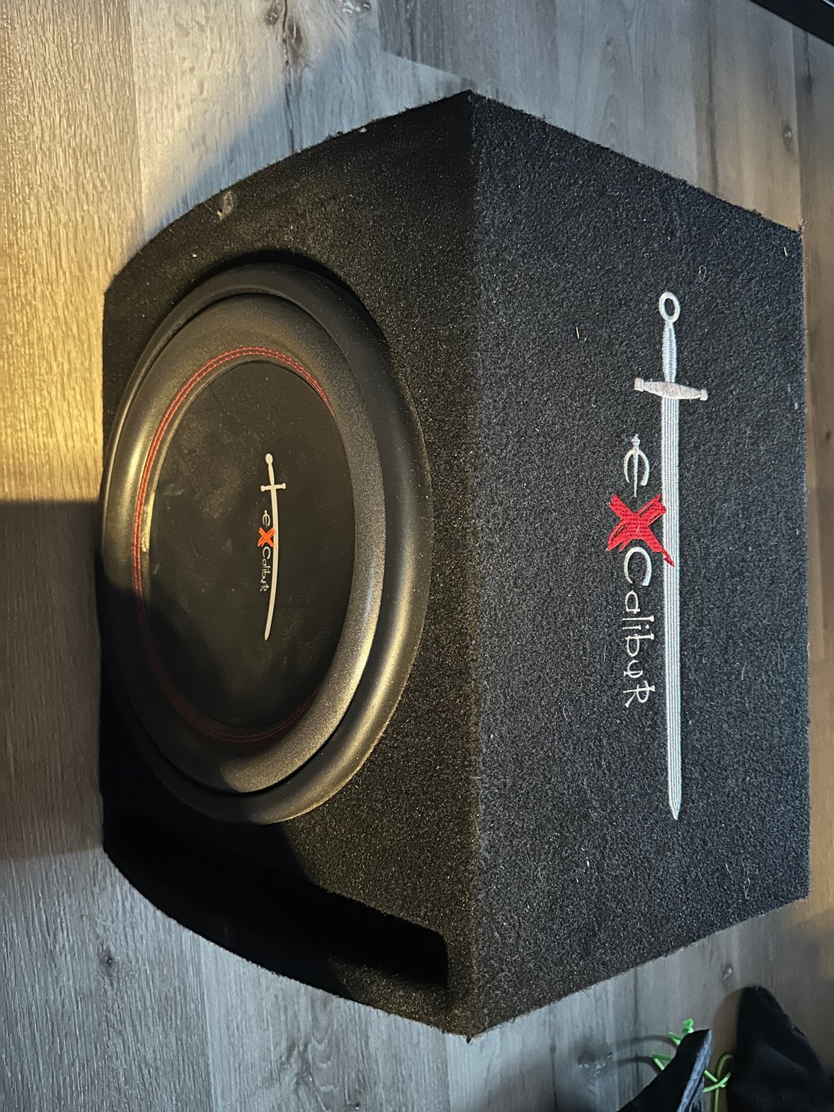 Excalibur 12 inch subwoofer - Gebruikt, werkt goed, Auto diversen, Ophalen, Gebruikt