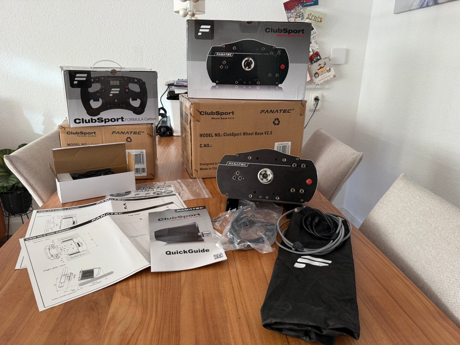 Fanatec complete set., Ophalen, Zo goed als nieuw