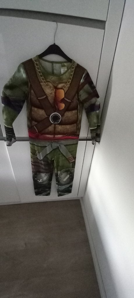 Turtle verkleedpak incl. masker maat 122/128., Ophalen of Verzenden, Nieuw, 122 t/m 128, Jongen of Meisje