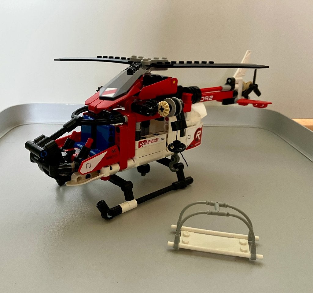 Lego Technic 42092 - Rescue Helicopter - Compleet