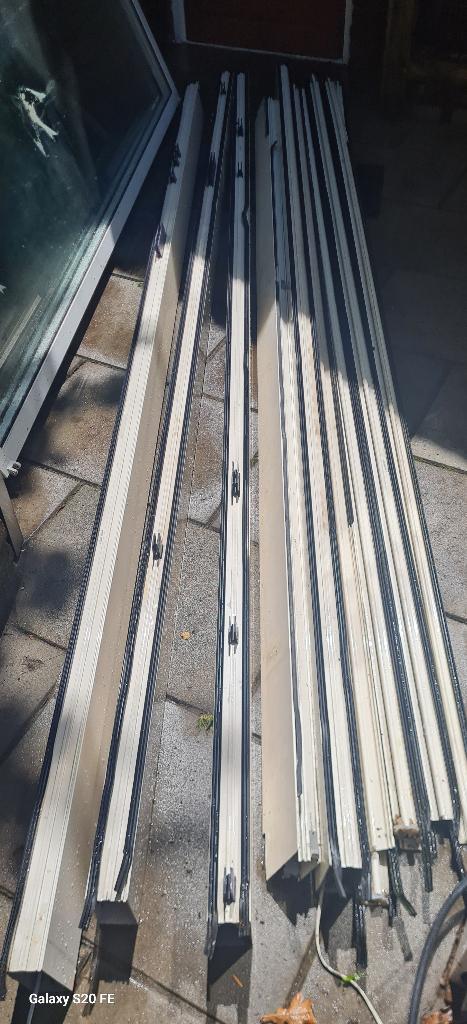 Gebruikte Serre overkapping B 4.00×D320, Tuin en Terras, Tegels en Klinkers, Ophalen of Verzenden, Gebruikt, Rubber, Overige typen