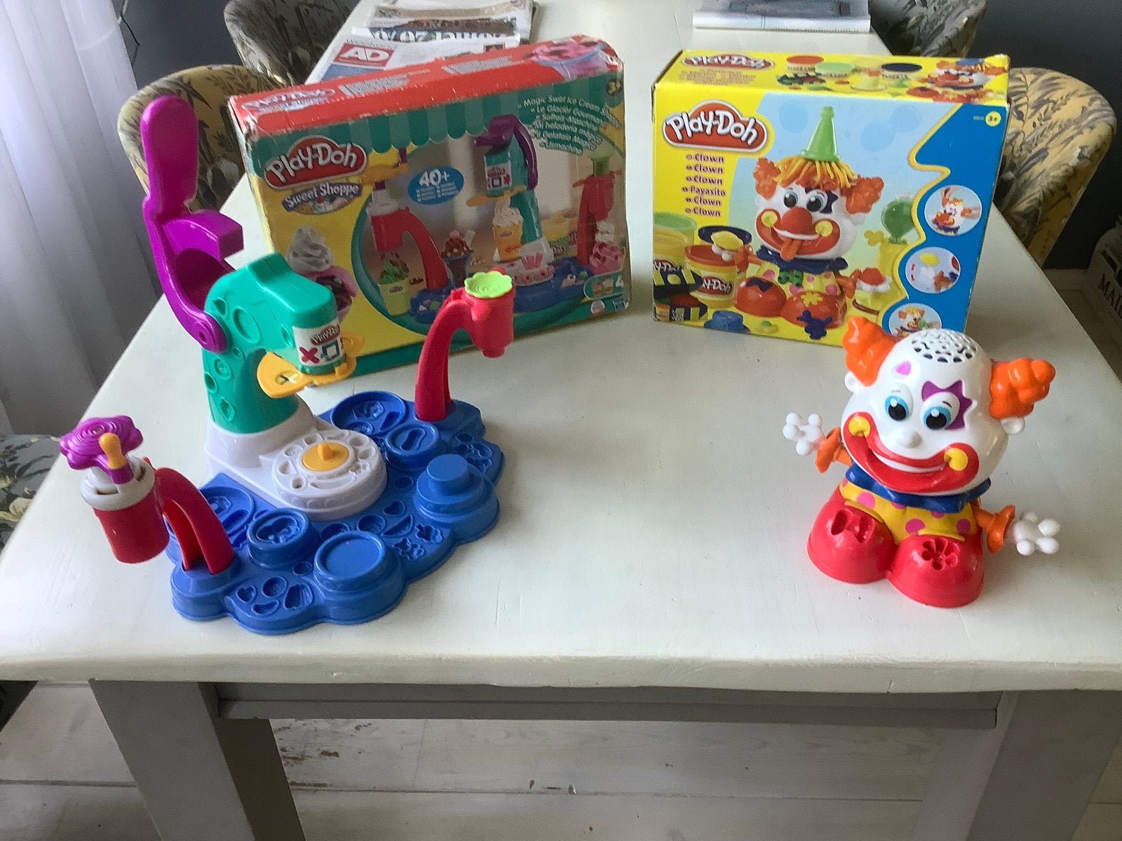 Play-Doh Sweet Shoppe & Clown Set - Zo goed als nieuw, Kinderen en Baby's, Ophalen, Zo goed als nieuw, Jongen of Meisje