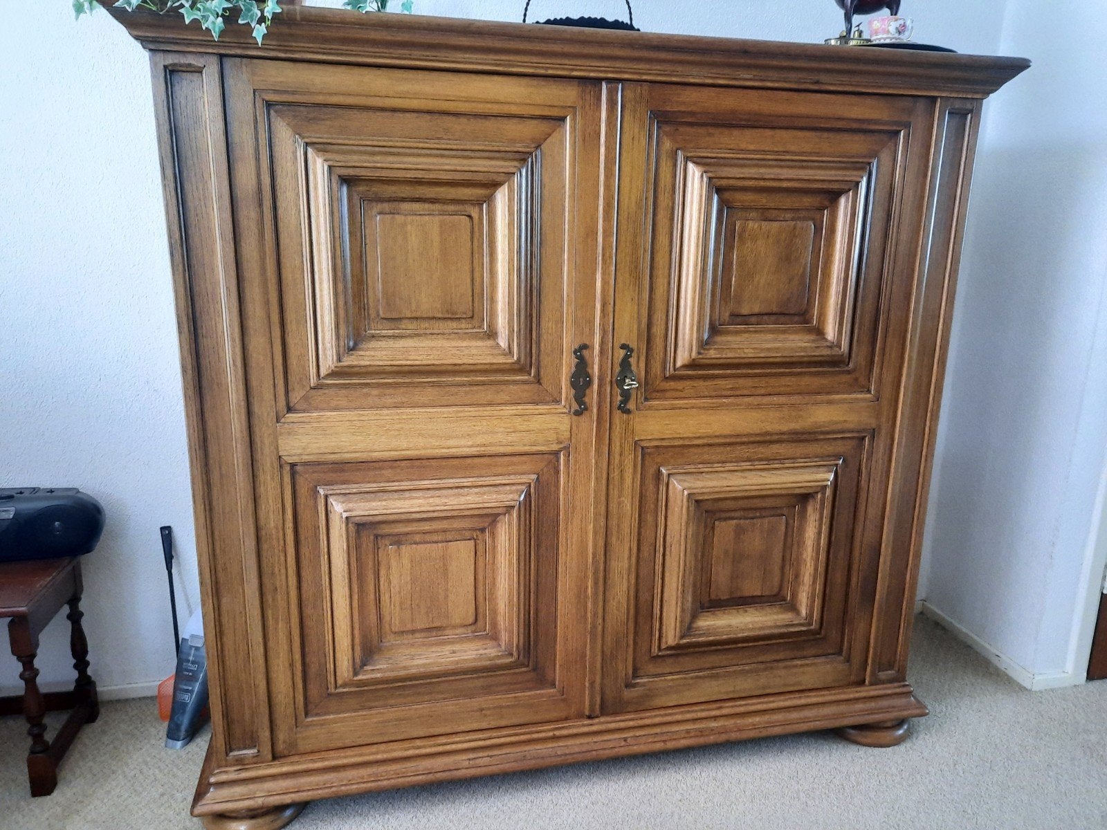 Authentieke Pander kast - Massief eikenhouten dressoir, Ophalen of Verzenden