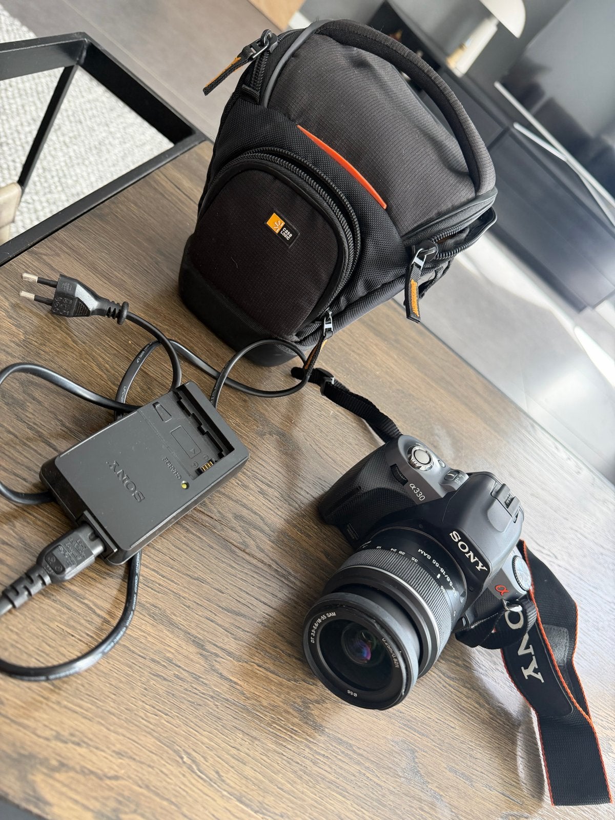 Sony Alpha A330 spiegelreflexcamera + 18-55mm lens, Ingebouwde flitser, Gebruikt, Spiegelreflex, Ophalen of Verzenden