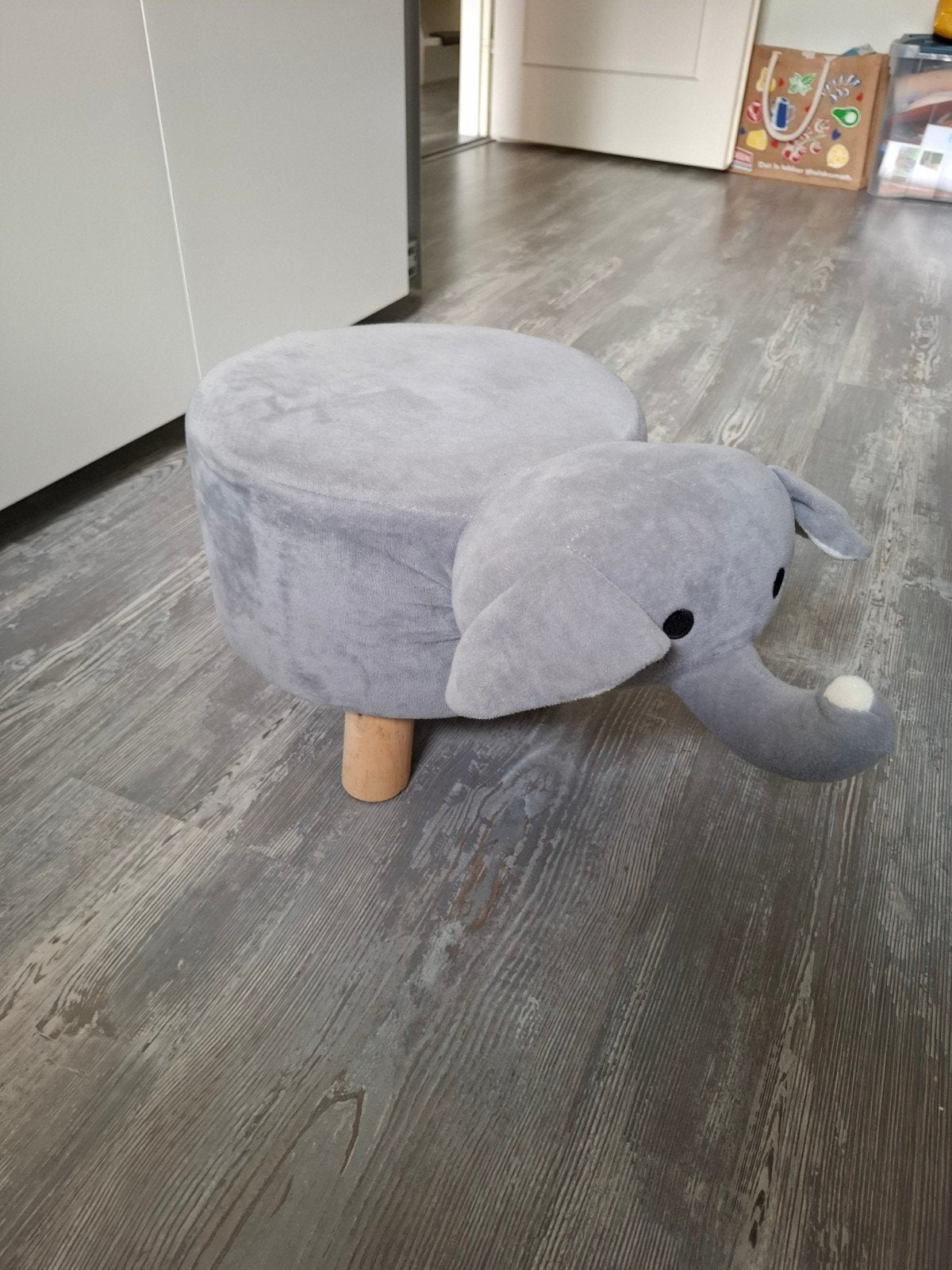Leuke olifant poef voor de kinderkamer, Ophalen, Gebruikt, Overige materialen
